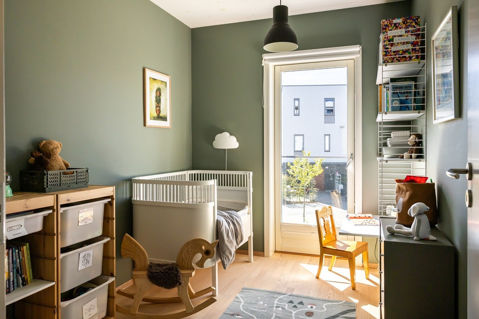 Soverom to er av god størrelse, perfekt som barnerom Galleribilde