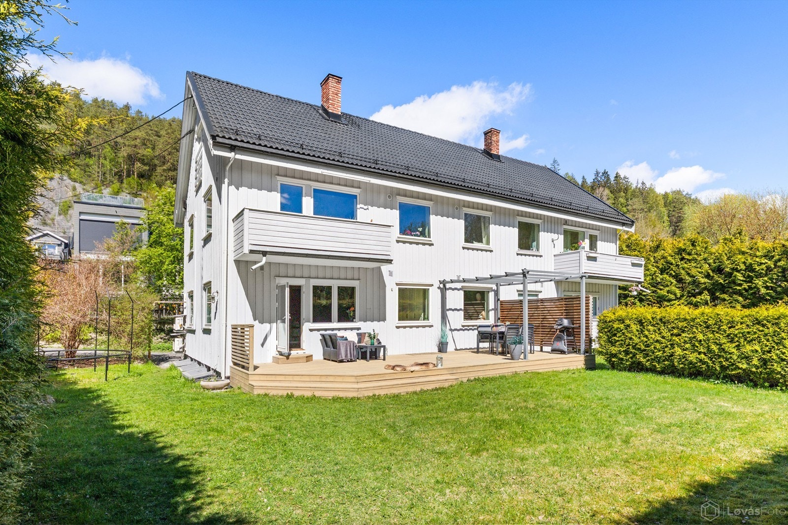 Velkommen til Øgårdsveien 13! Foto: LøvåsFoto Galleribilde