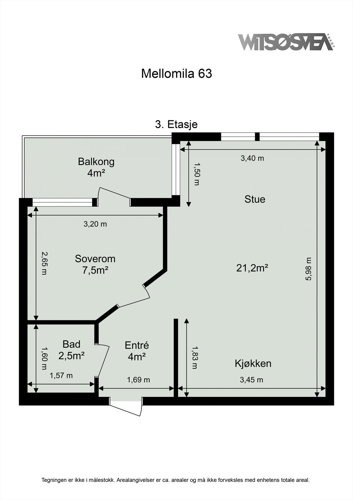 Planskisse. Galleribilde