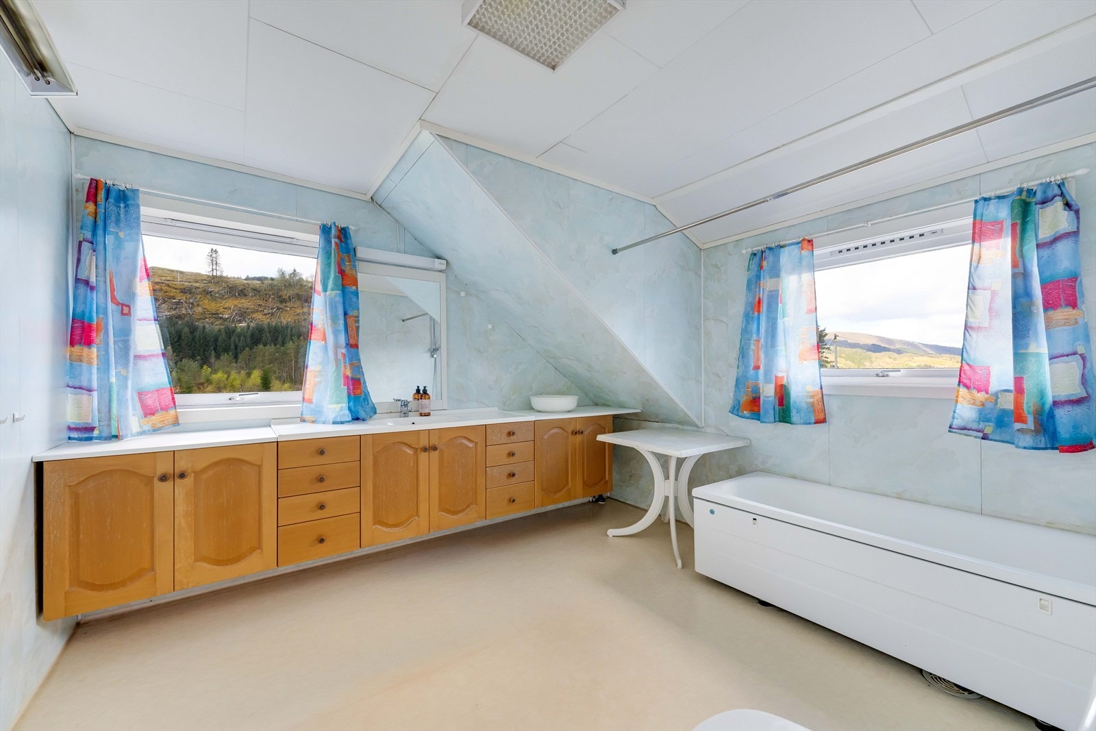 Badet er av god størrelse. Galleribilde