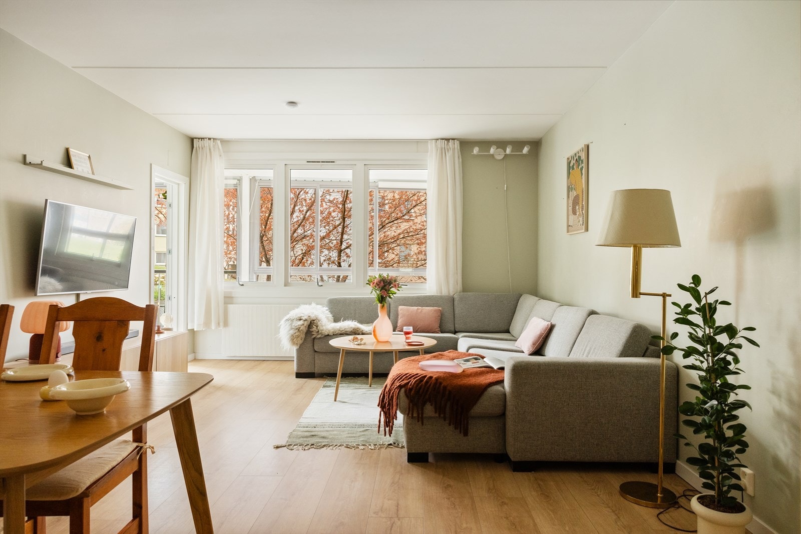 - Velkommen til denne nydelige leiligheten i Nordahl Rolfsens vei 30C. Foto: Alex Coppo - Galleribilde