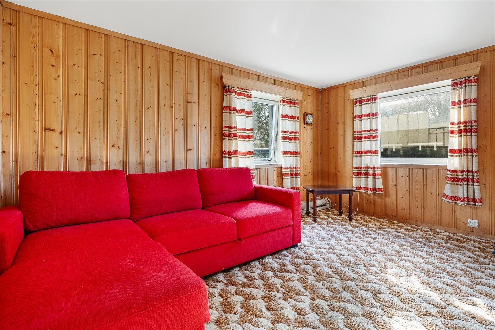 Kjellerstuen er på 14,9 m². Galleribilde