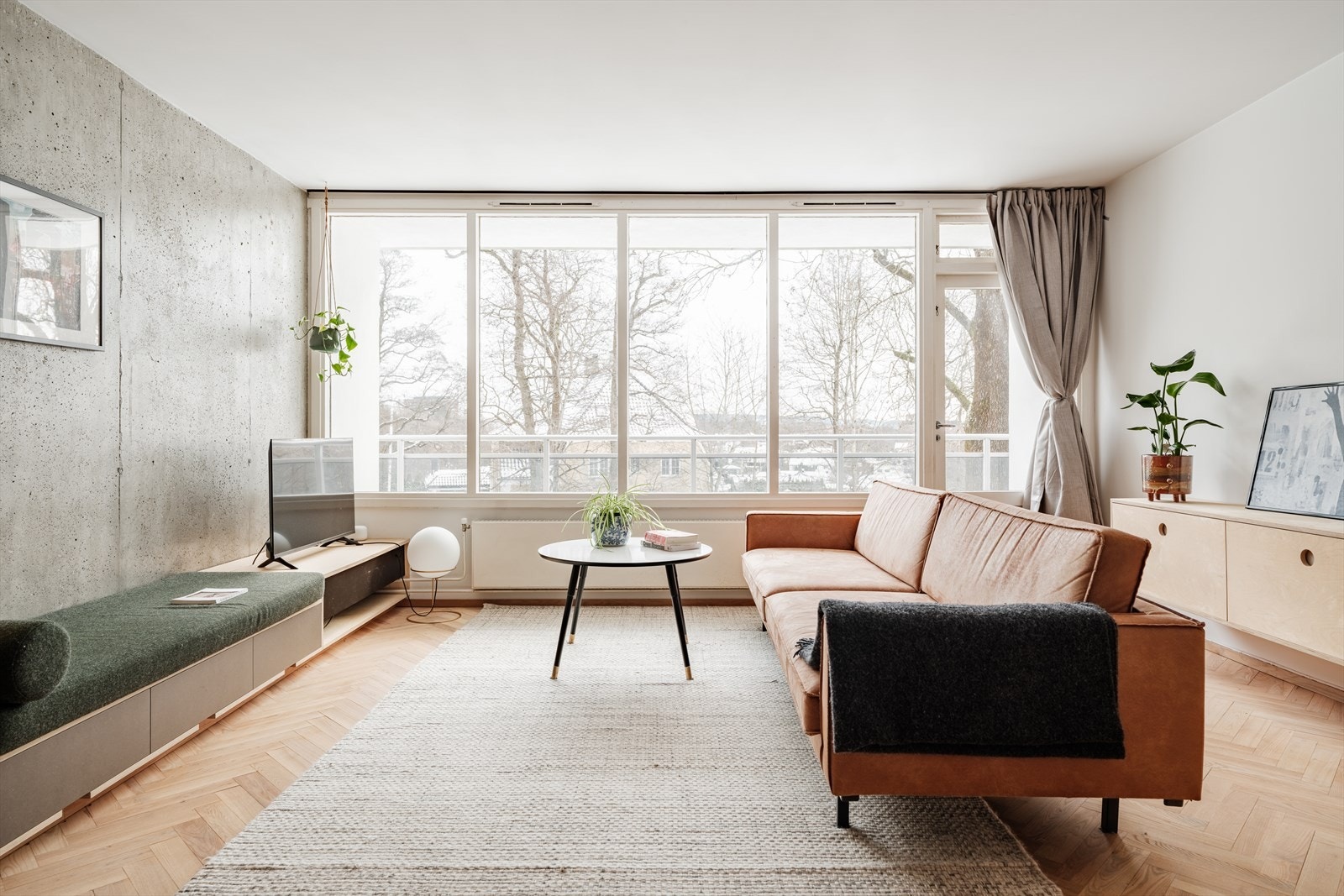 En lys og trivelig 1-roms med fredelig beliggenhet på Vinderen. Galleribilde
