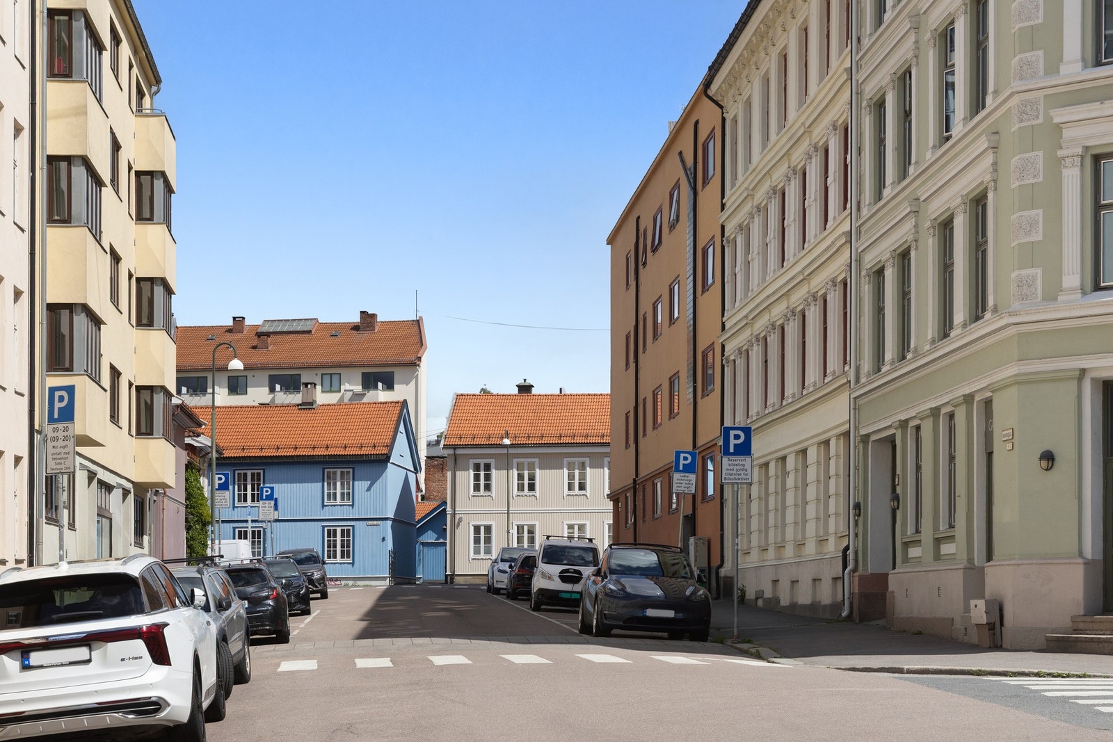 Her bor du omgitt av små hyggelige gater og en helt unik nabolagsfølelse. Galleribilde