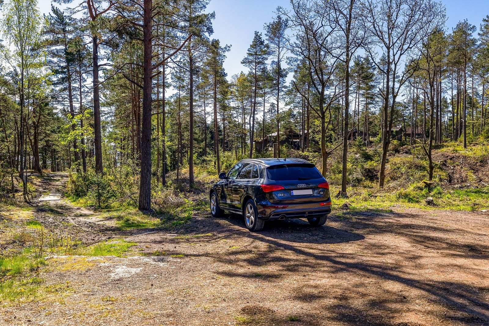 Parkering på leid p plass Galleribilde
