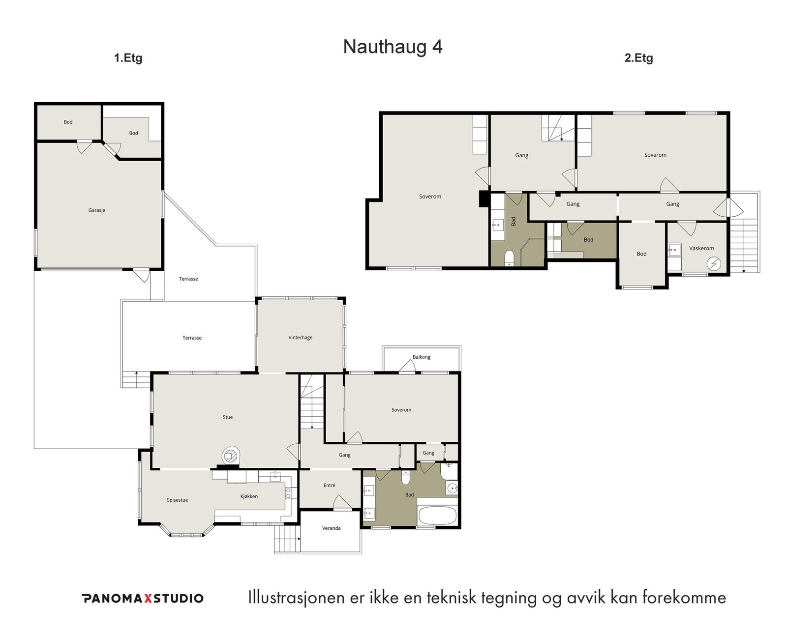 Plantegning. Galleribilde