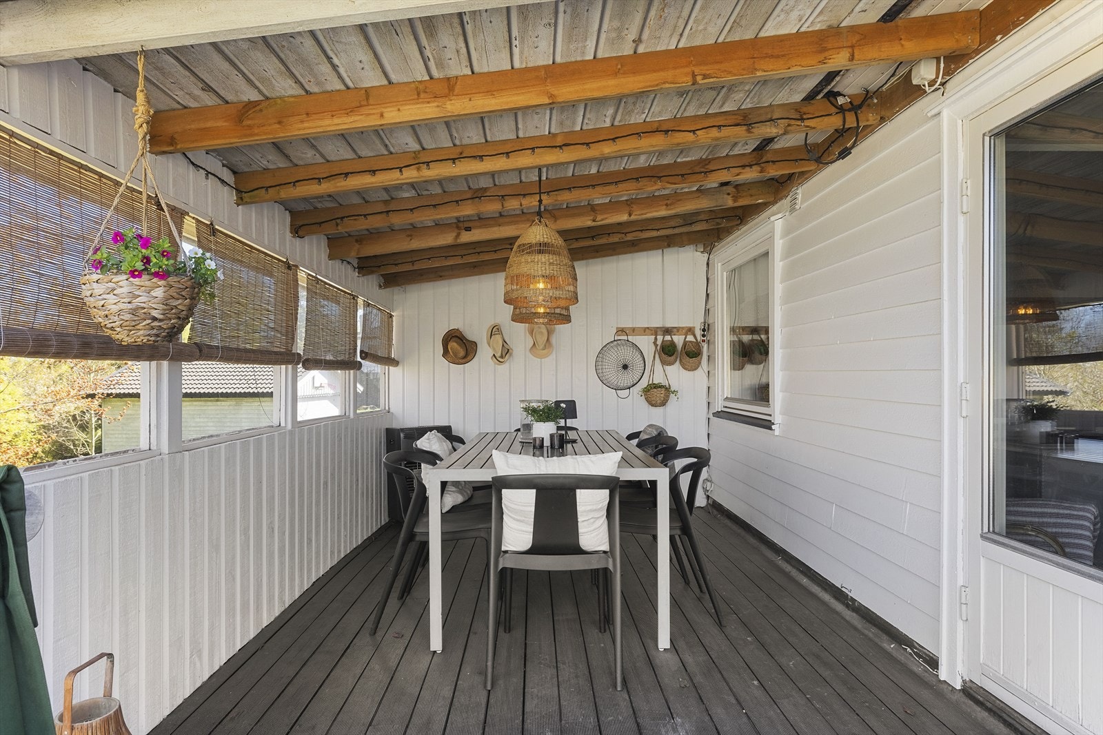 Overbygget veranda Galleribilde