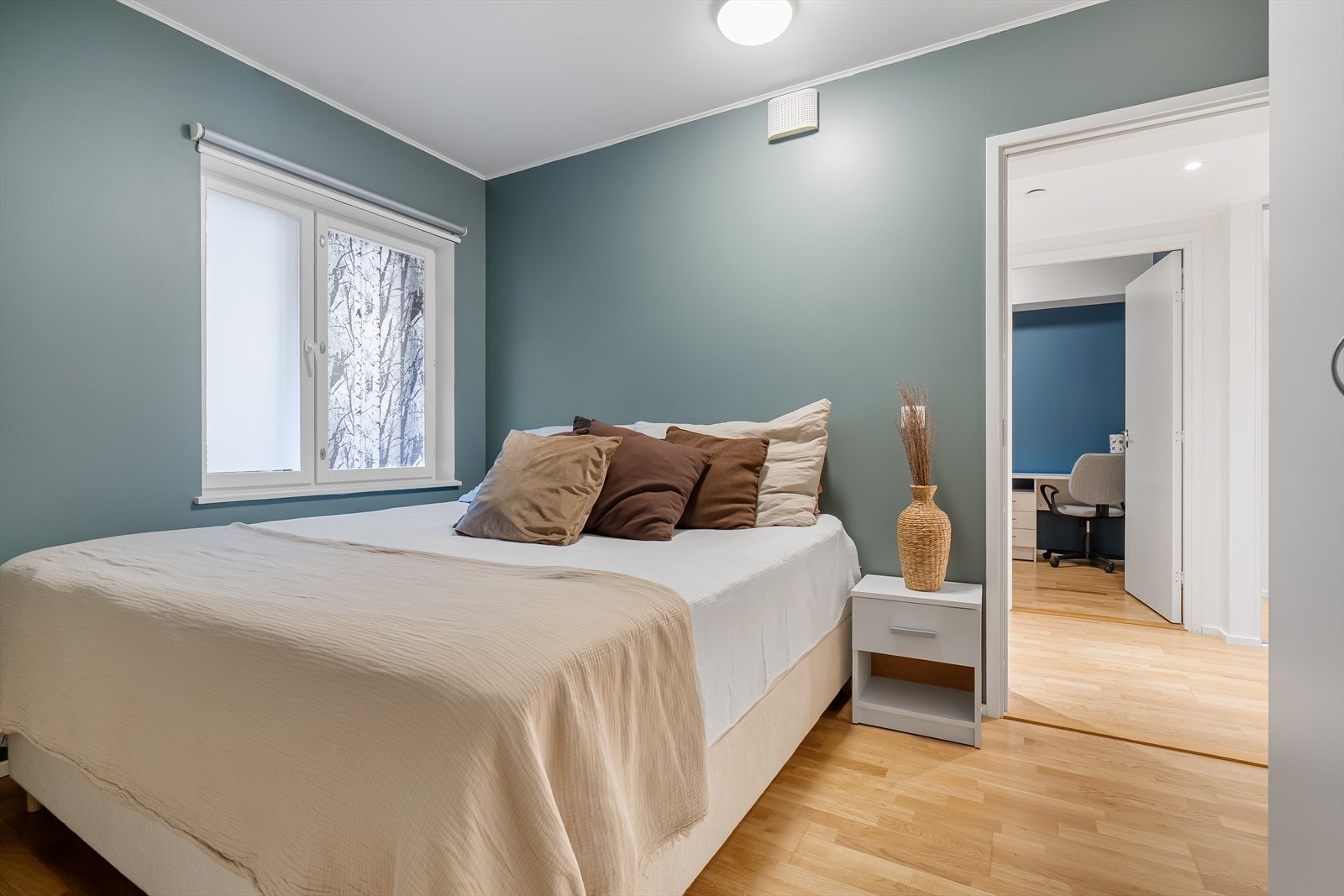 Leiligheten har to gode soverom med fleksible bruksmuligheter Galleribilde