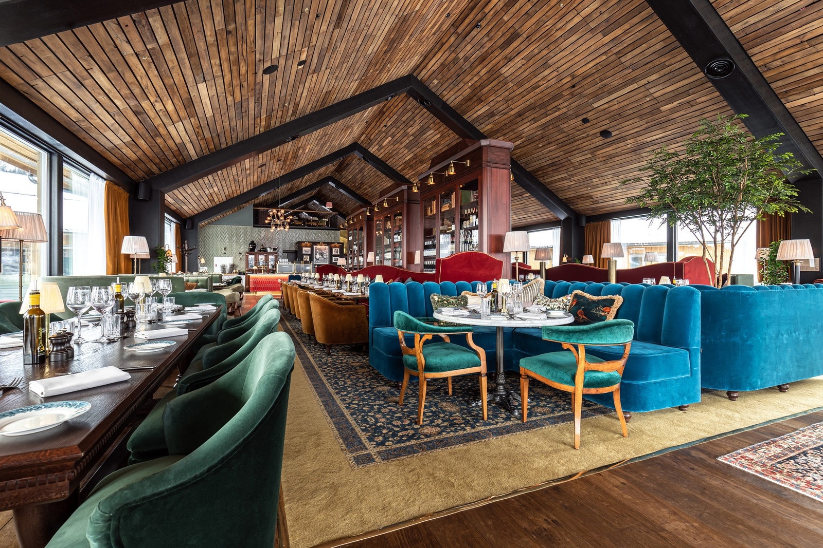 Fyri Resort har to restauranter. Her fra hovedrestauranten, Liv. Galleribilde