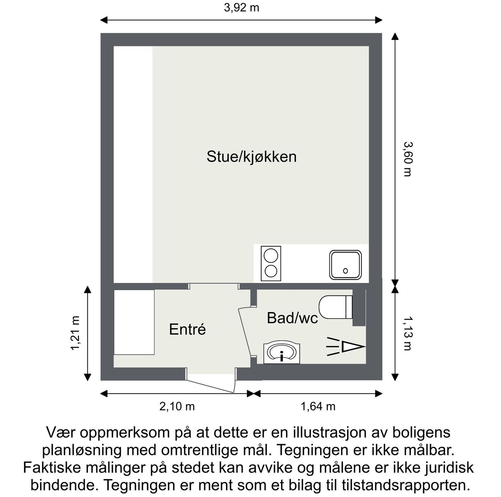 Plantegning 1. etasje. Galleribilde