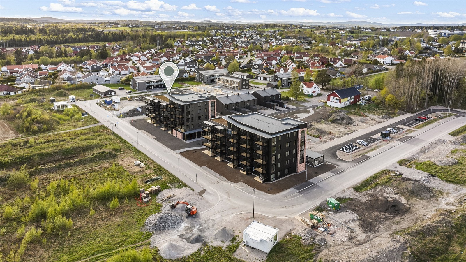Flott nybygget leilighetsbygg fra 2026 Galleribilde