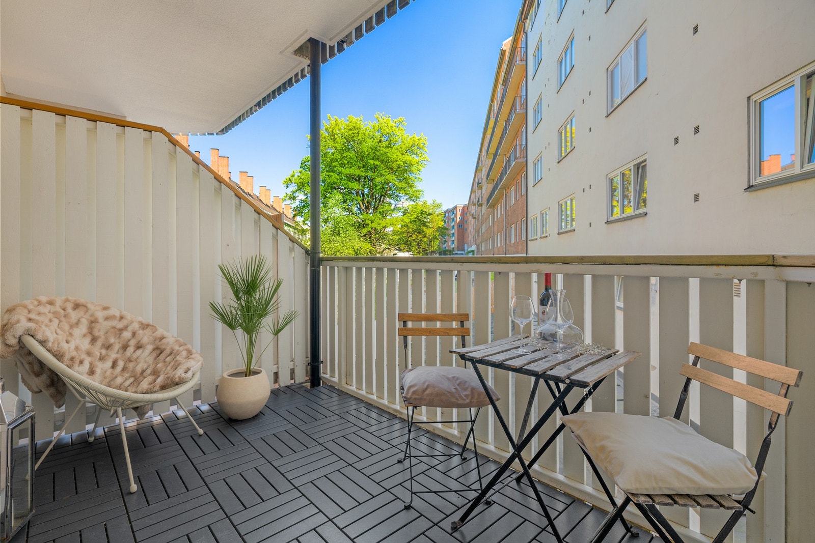 Fra stuen har du utgang til en hyggelig balkong på 7m². Galleribilde