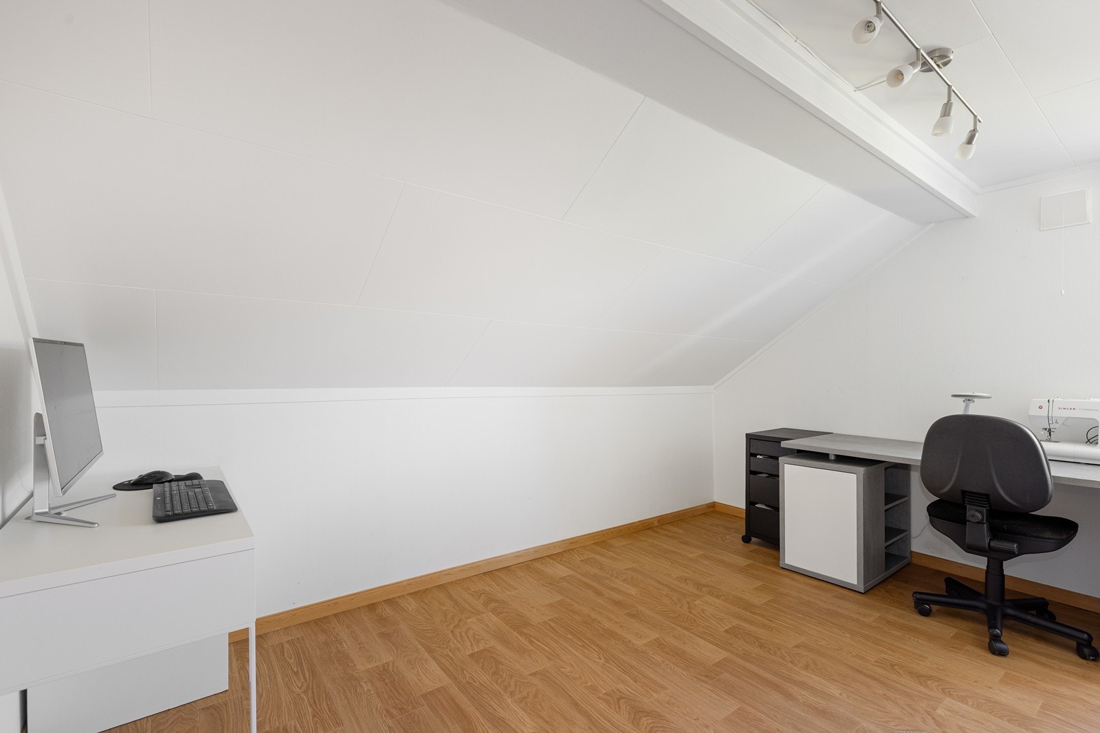 Soverom 3. blir i dag brukt som kontor. Galleribilde