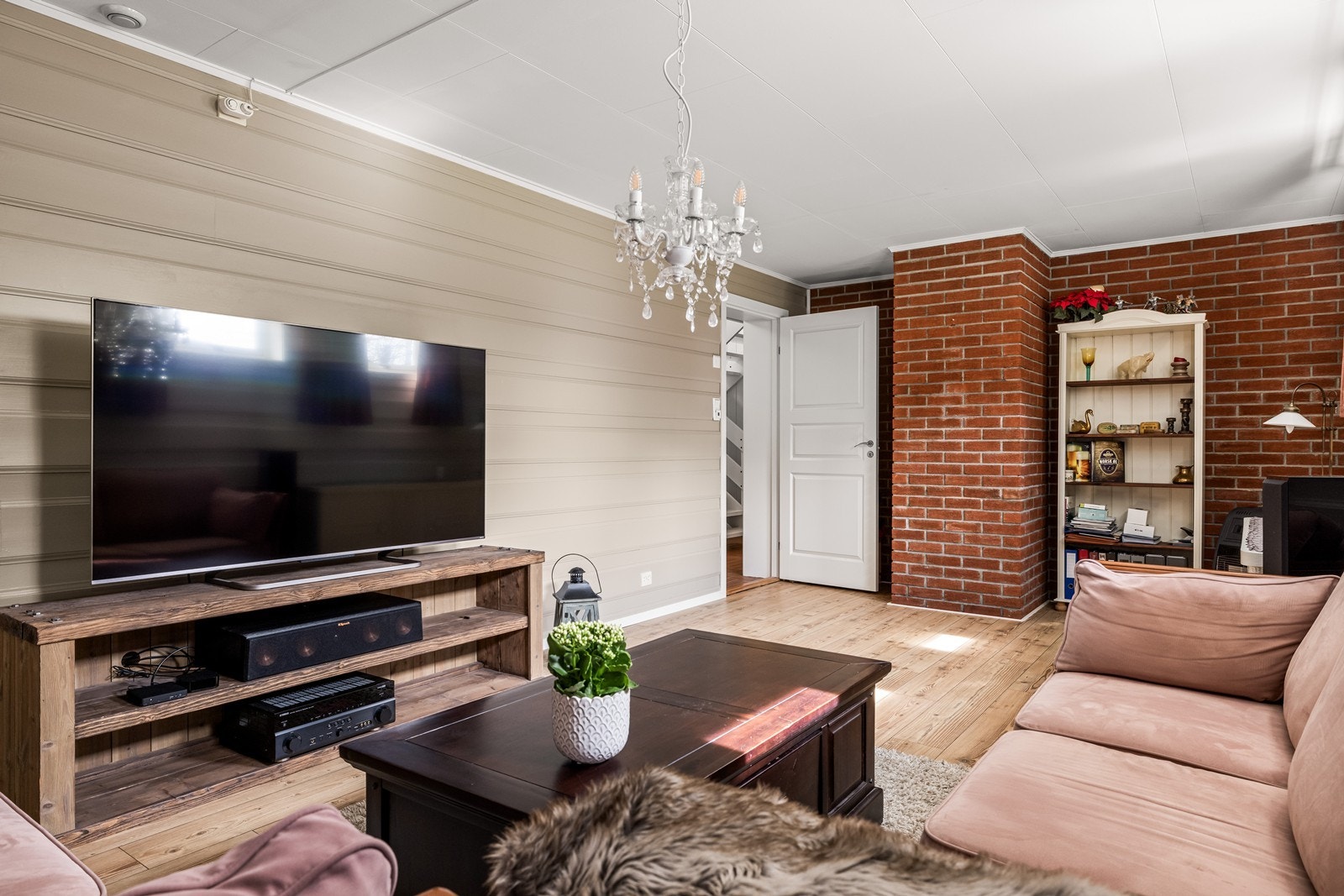 Et fleksibelt rom som gir ekstra plass for familien. Galleribilde