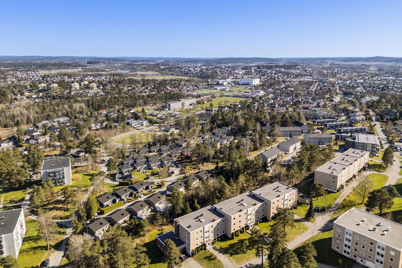 Hyggelig nabolag Galleribilde