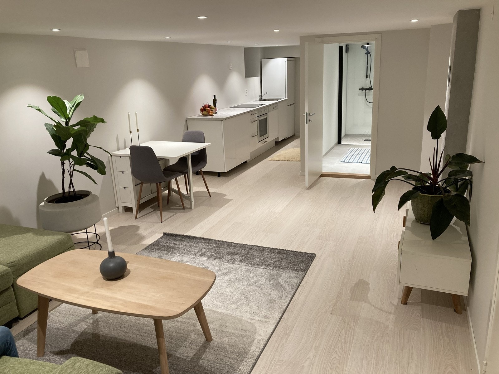 En moderne hybelleilighet med fin romløsning. Galleribilde