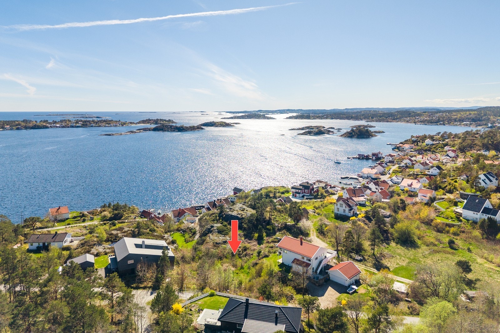 Velkommen til "Lillehagen", en solrik tomt på 1 059,8 m² Galleribilde