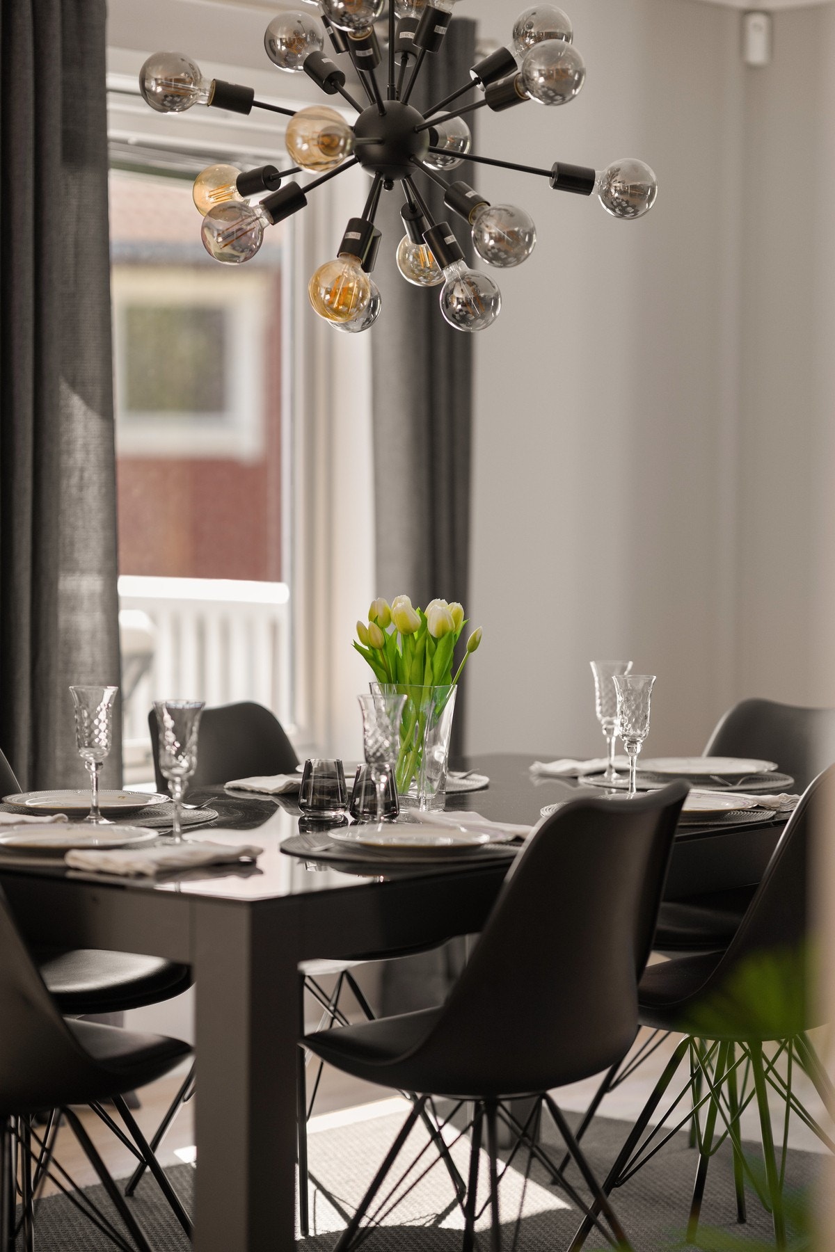 Detalj fra spisestuen Galleribilde