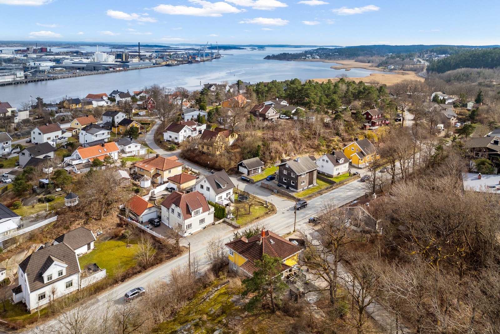 5-10 minutter med bil sydover når du Skjærgården Galleribilde