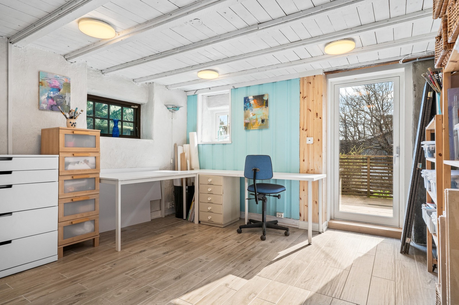 Perfekt rom om du har diverse hobbyer Galleribilde