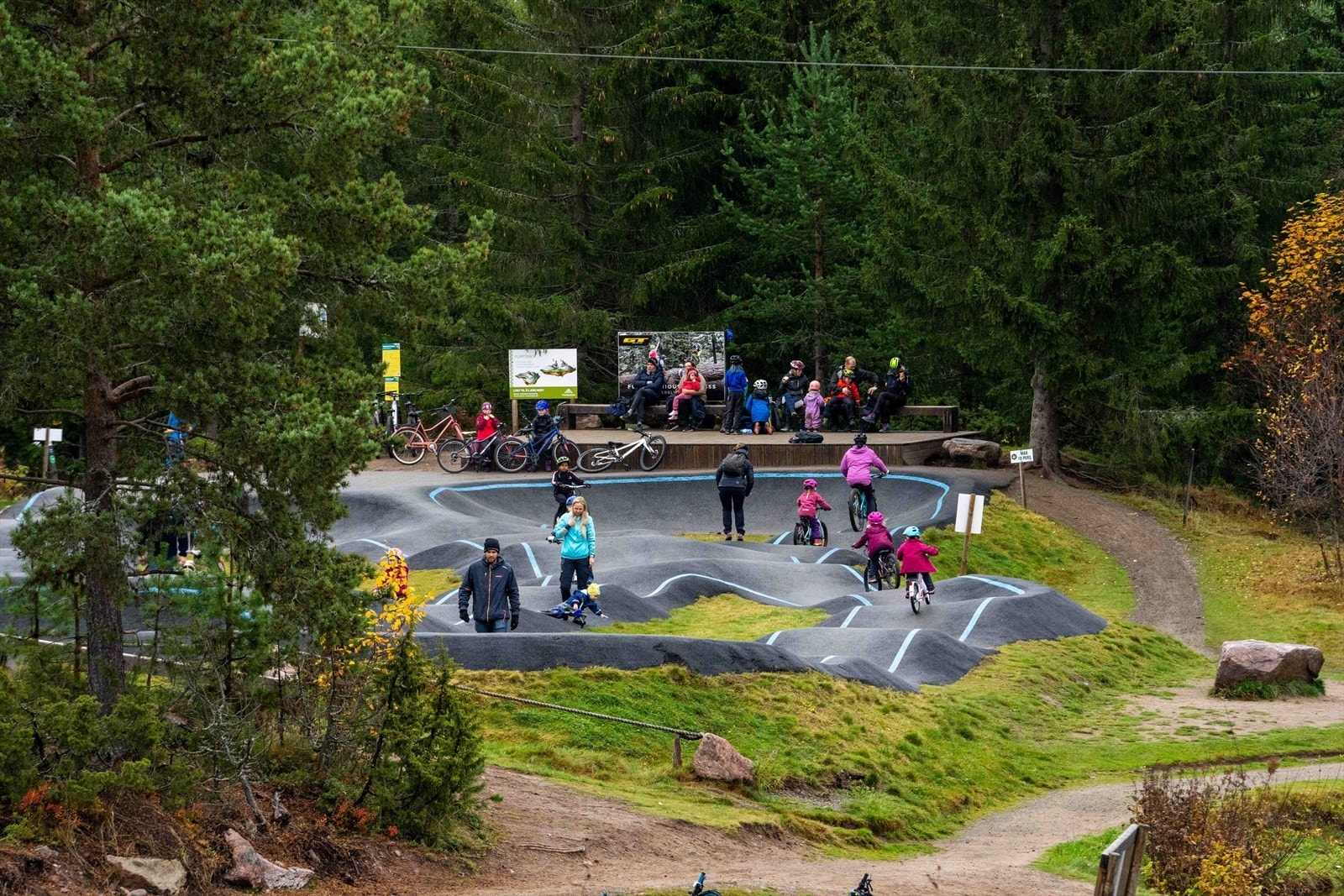 Gullia sykkelområde. Foto Jonas Sjøgren Galleribilde