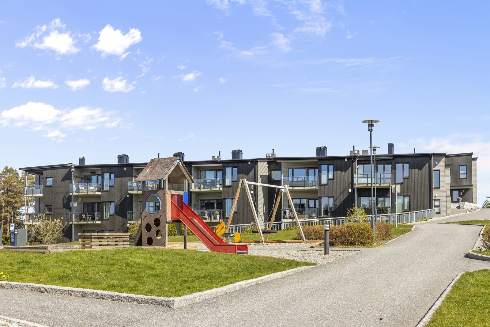 Pent opparbeidet nærområde Galleribilde