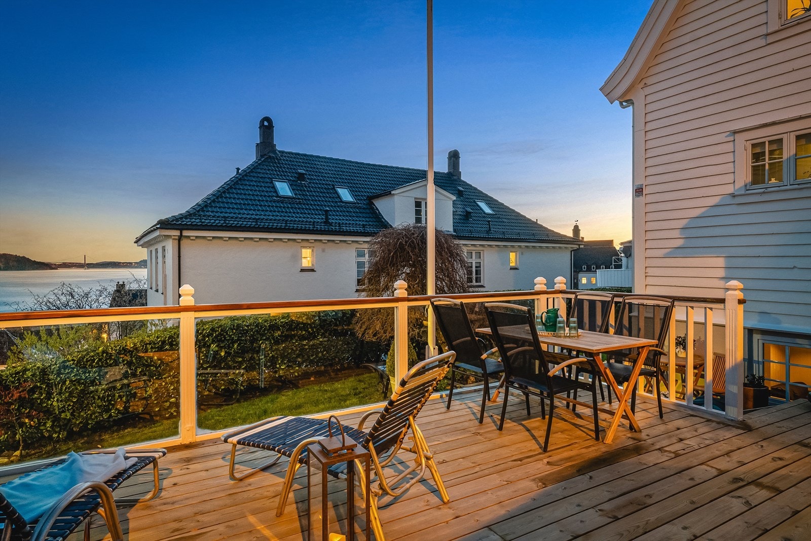 En ideell plass for å samle venner og familie på fine dager. Galleribilde