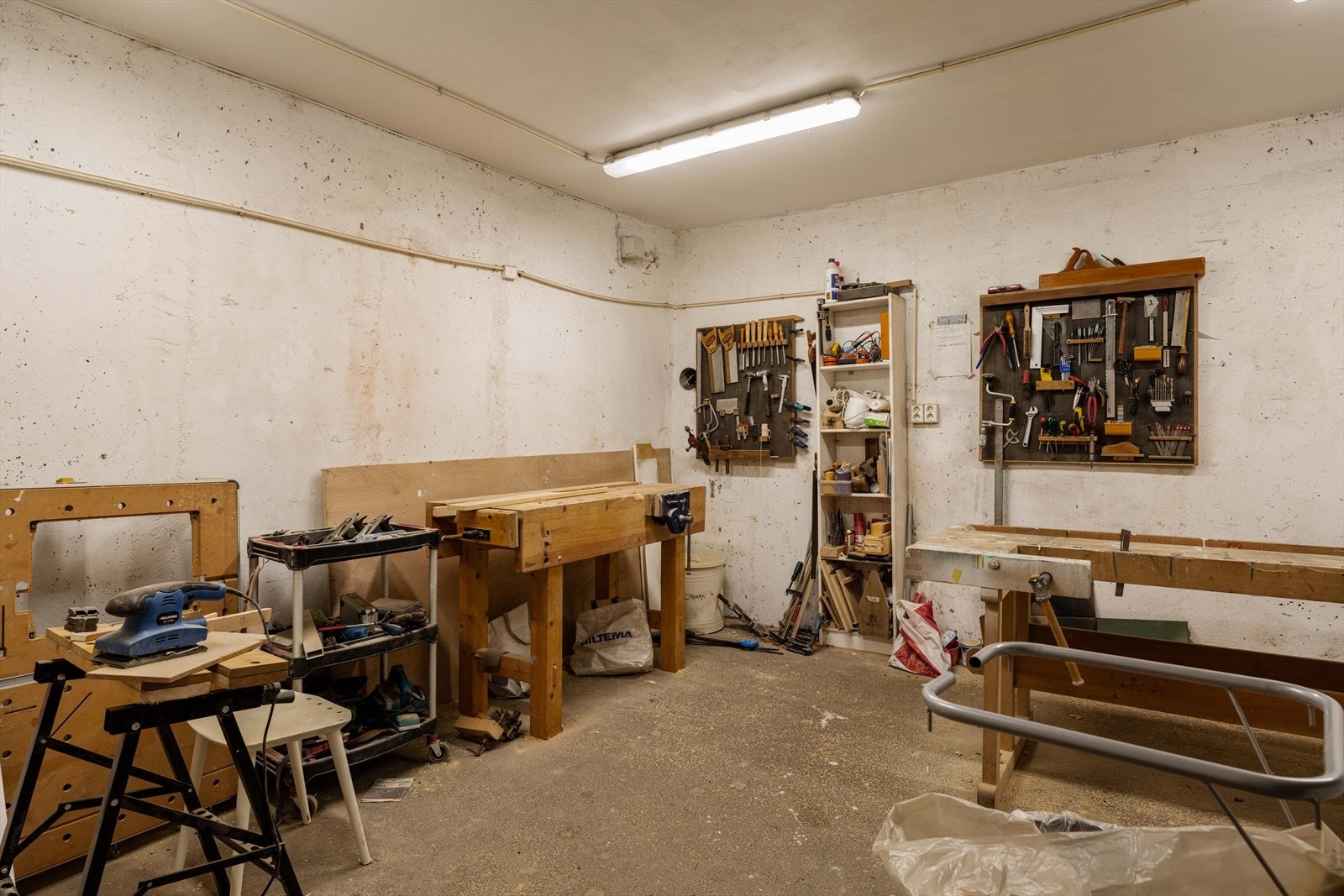 Felles arbeidsrom til andelseiernes disposisjon. Galleribilde