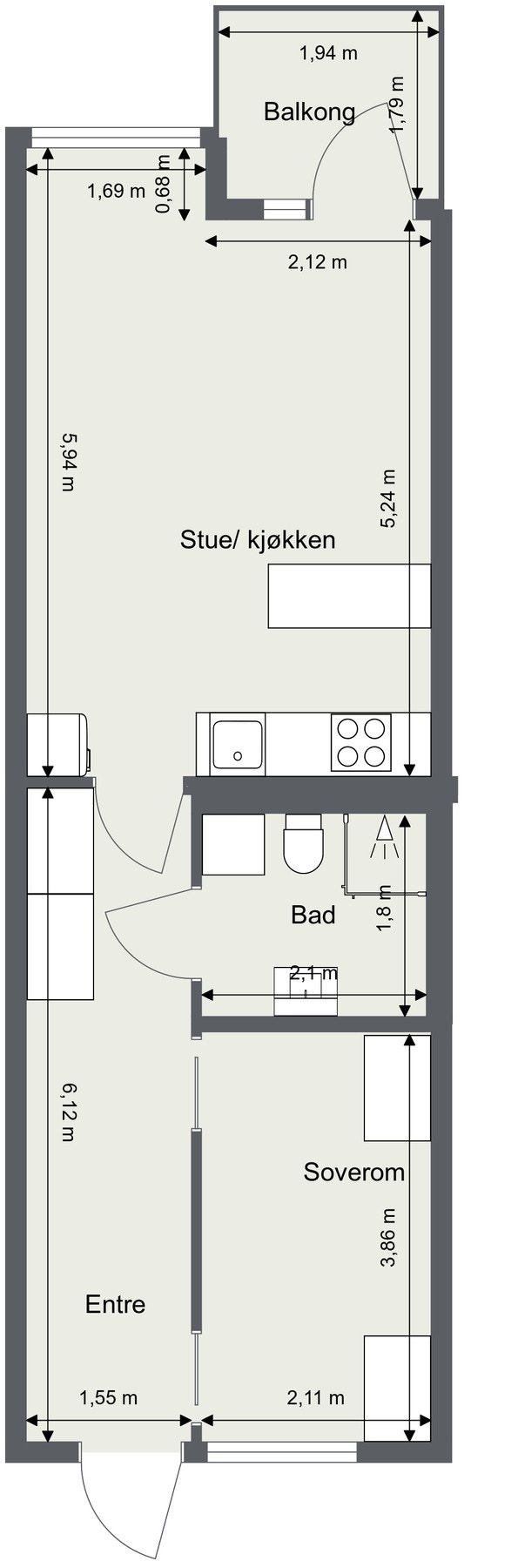 Plantegning. Galleribilde