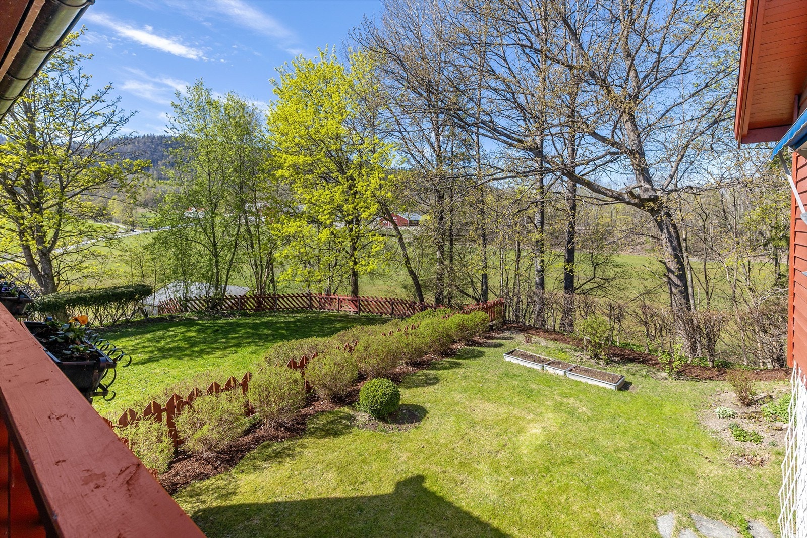 Verandaen med utgang fra stuen. Galleribilde