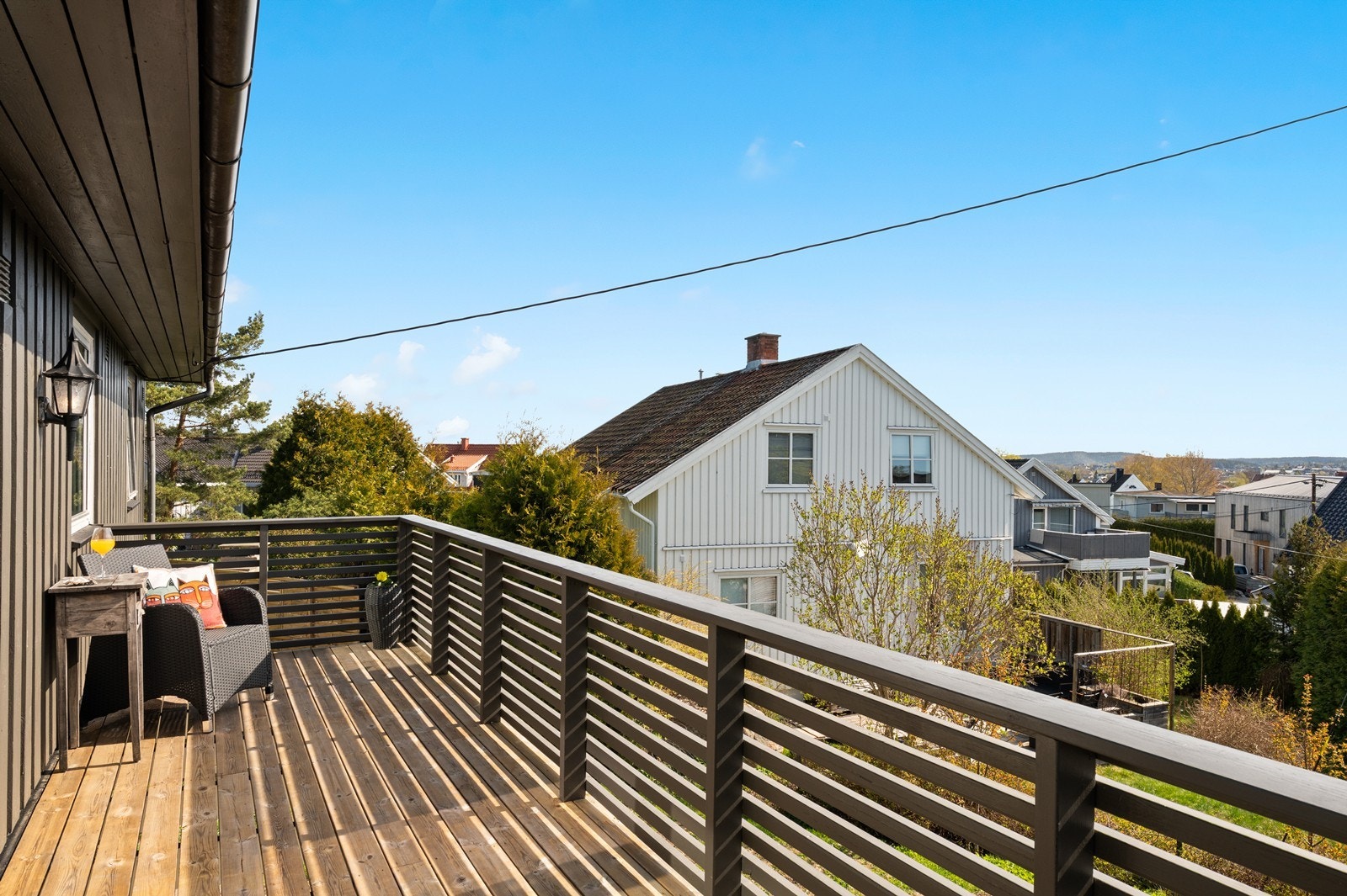 Utgang fra stue til veranda Galleribilde