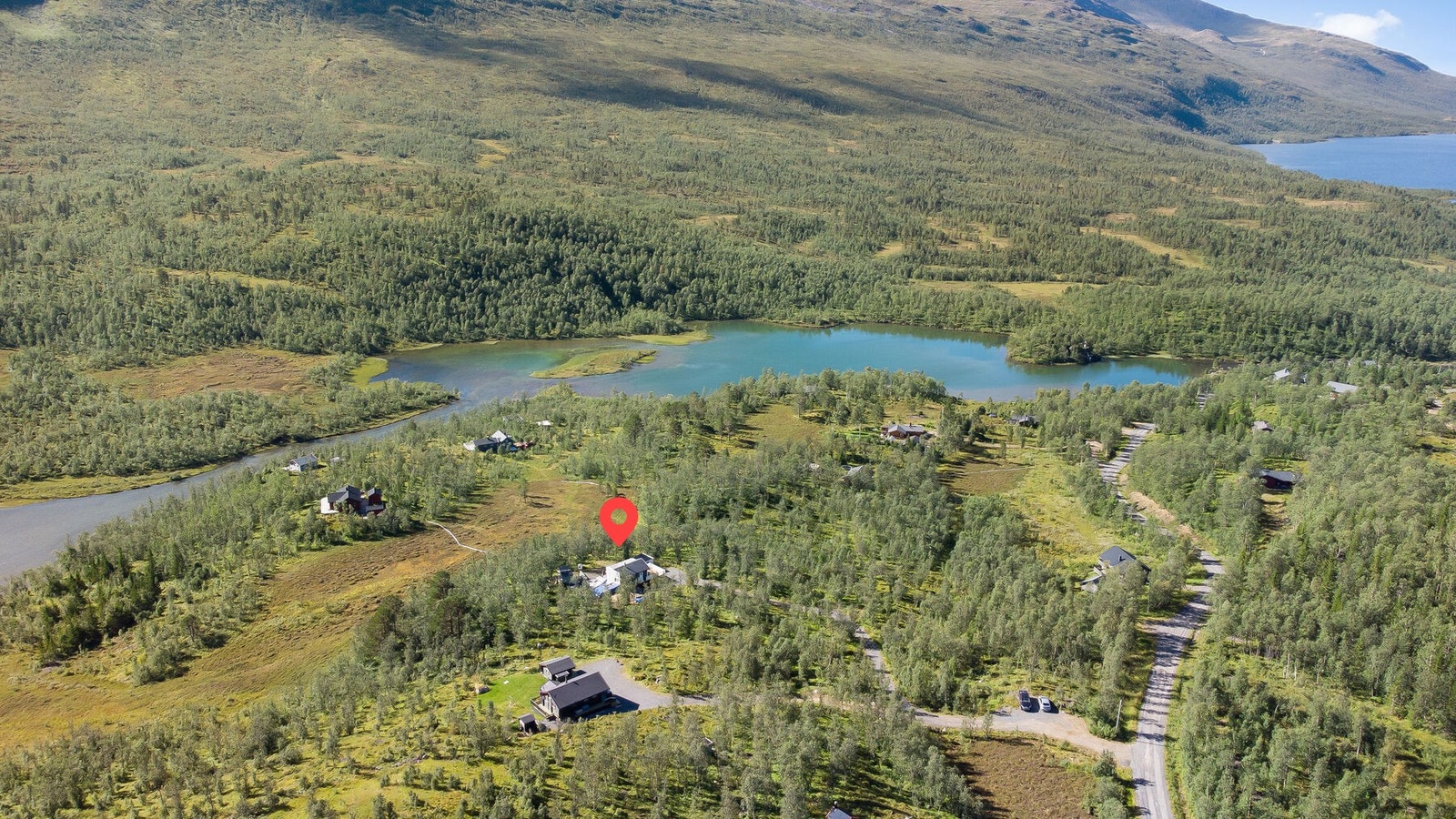 Eiendommen har en idyllisk beliggenhet Galleribilde