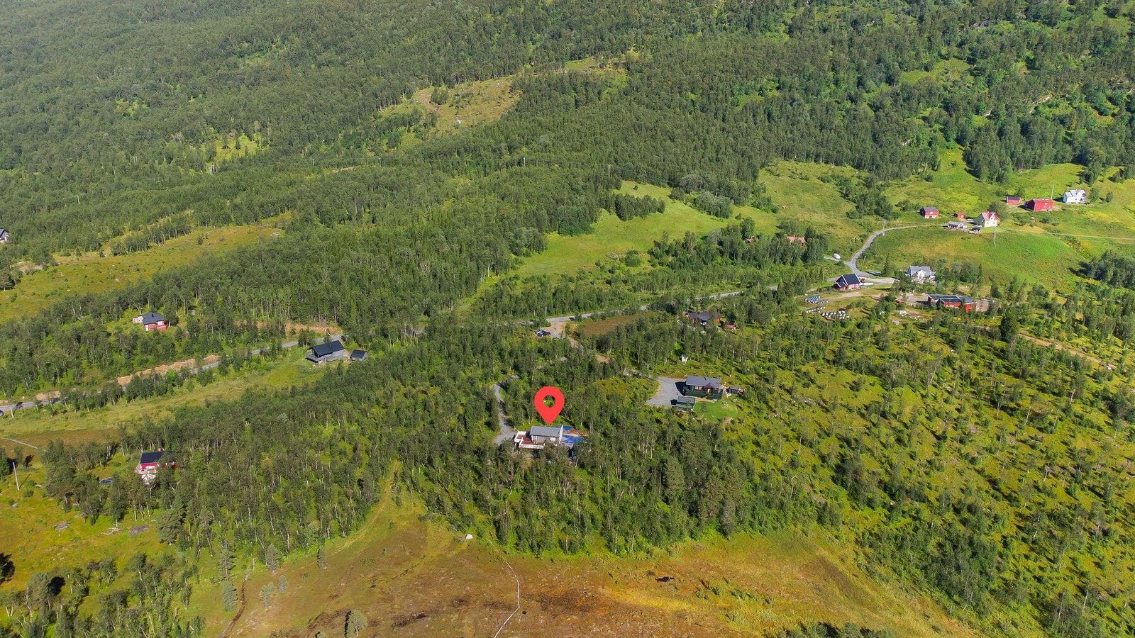 Fin beliggenhet med gode solforhold Galleribilde