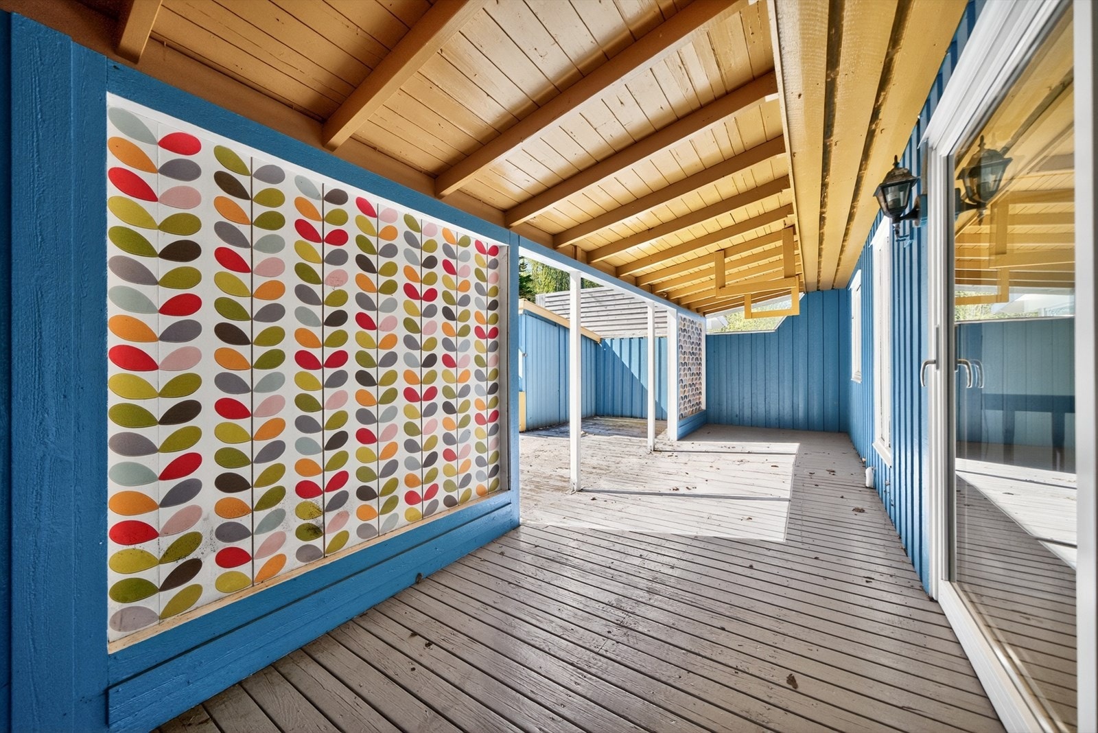 Veranda som er delvis overbygd Galleribilde