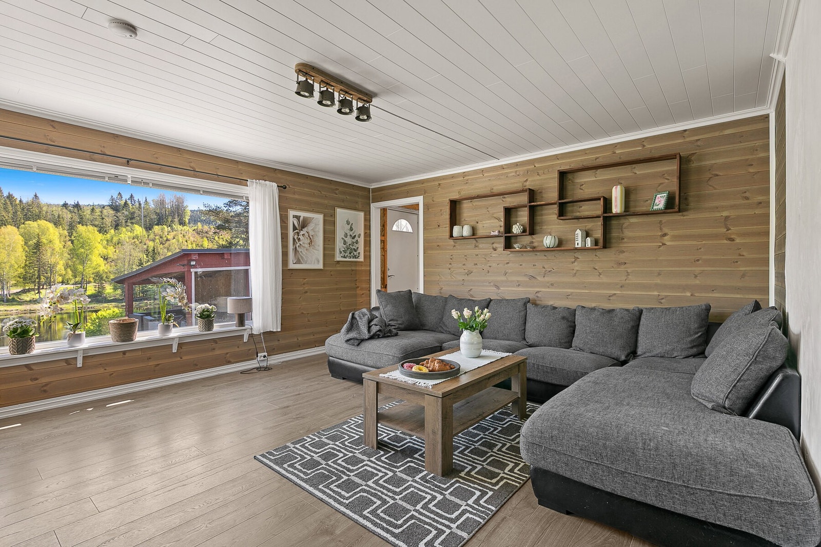 Tøff og moderne stue. Galleribilde