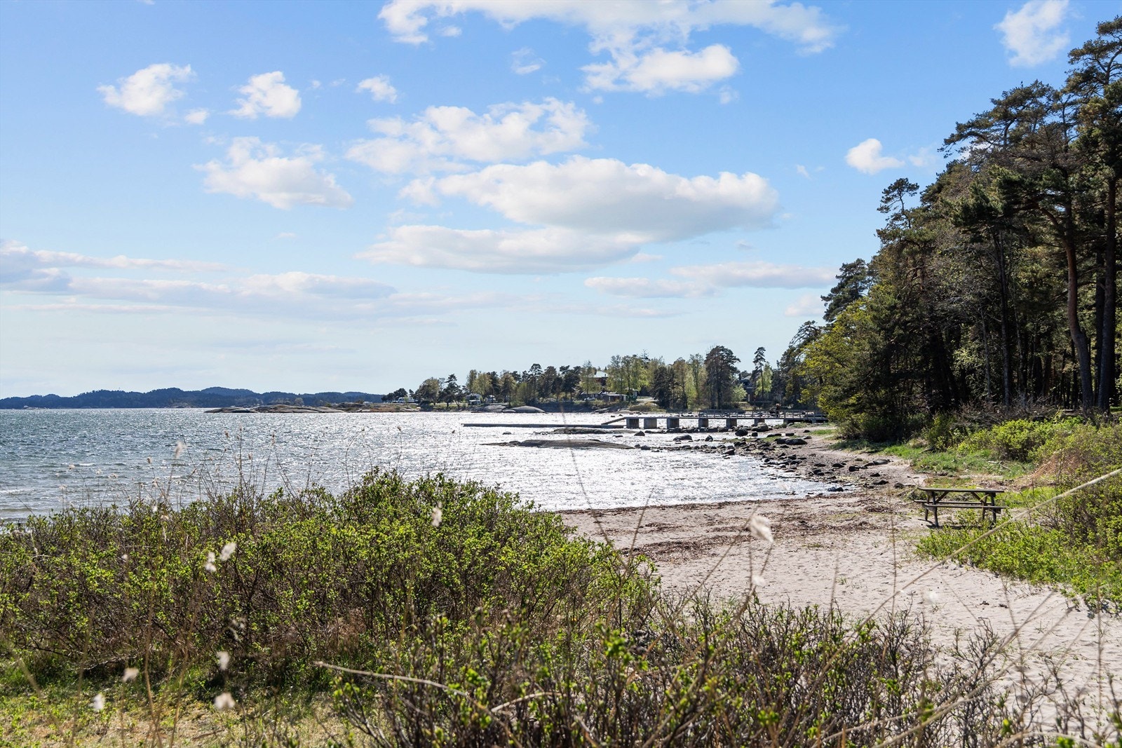 Idylliske Korsvik Galleribilde