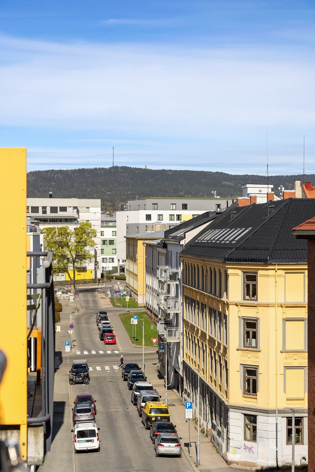 Utsikt fra balkongen. Galleribilde