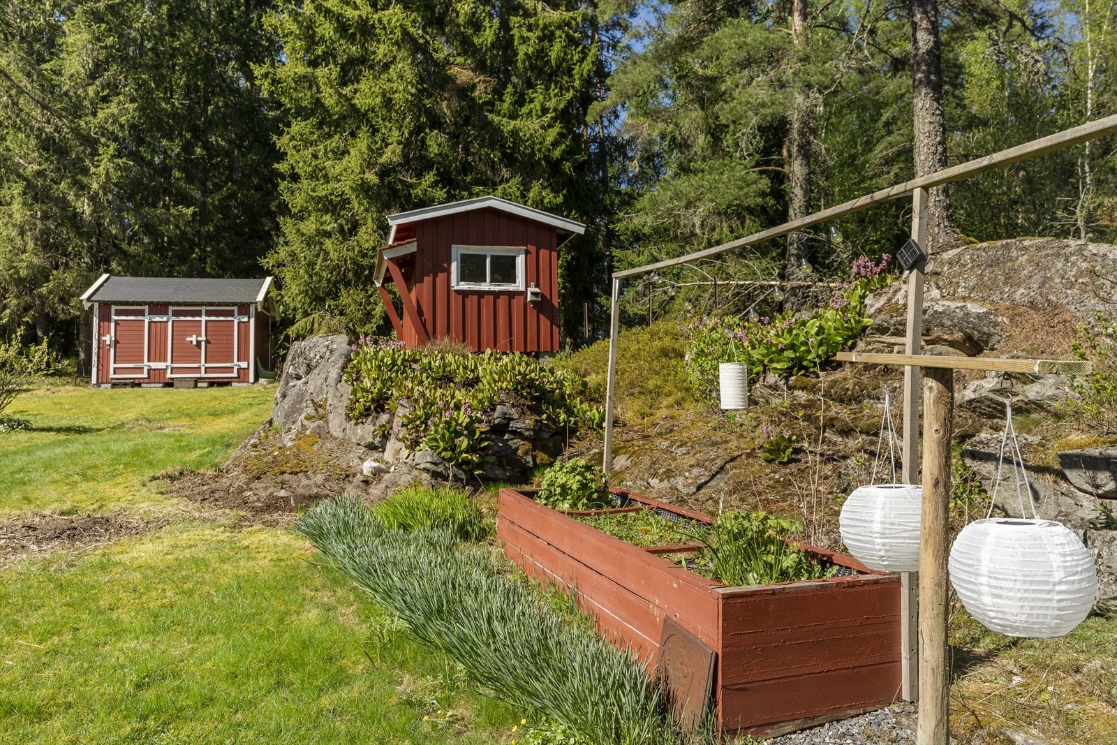 Hage med mange muligheter Galleribilde