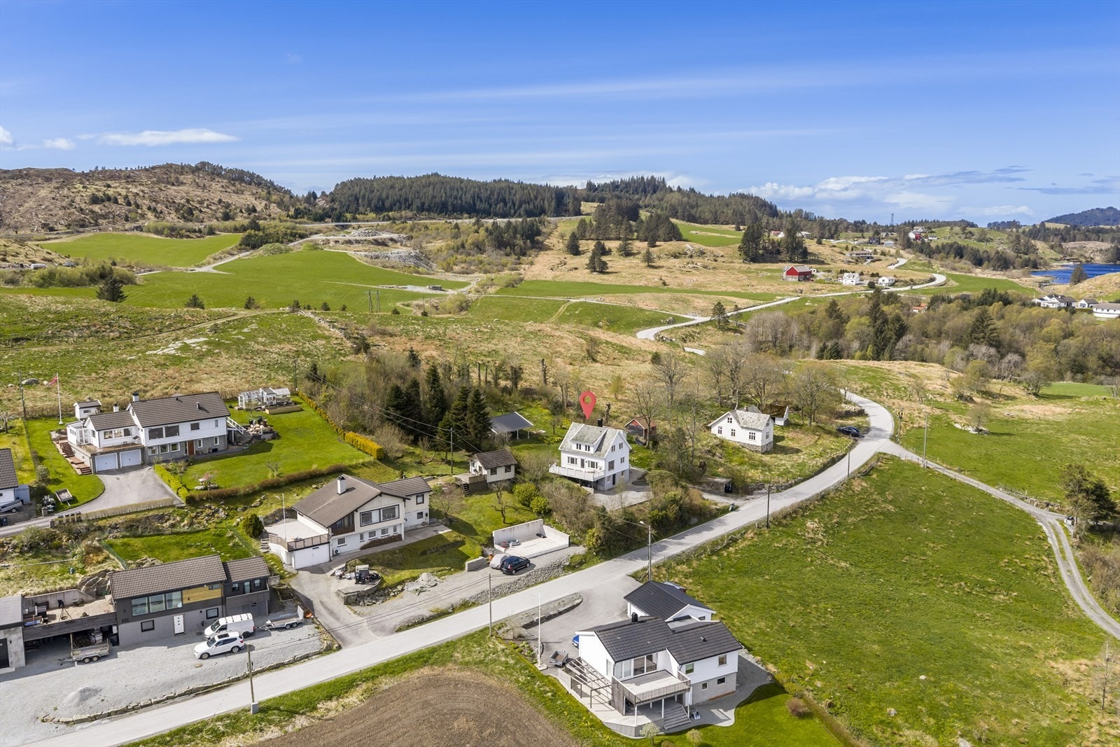Oversikt over nabolaget. Galleribilde