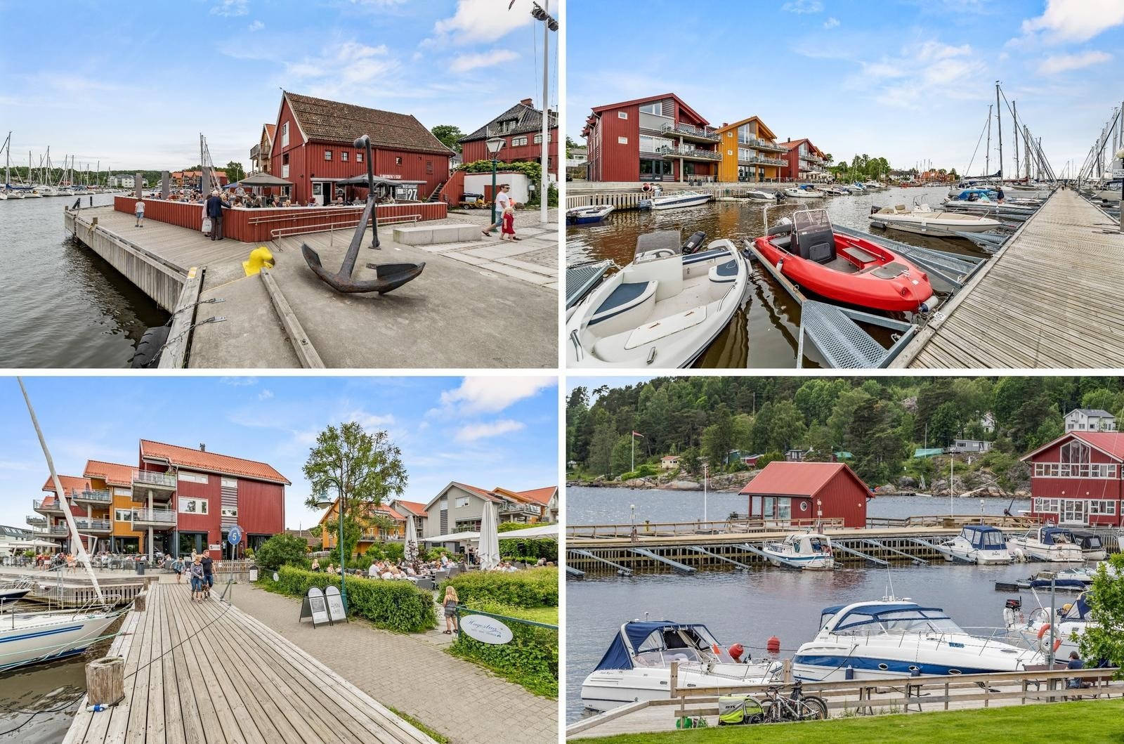 Son byr på en sjarmerende kystatmosfære med bryggeliv og restauranter. Galleribilde