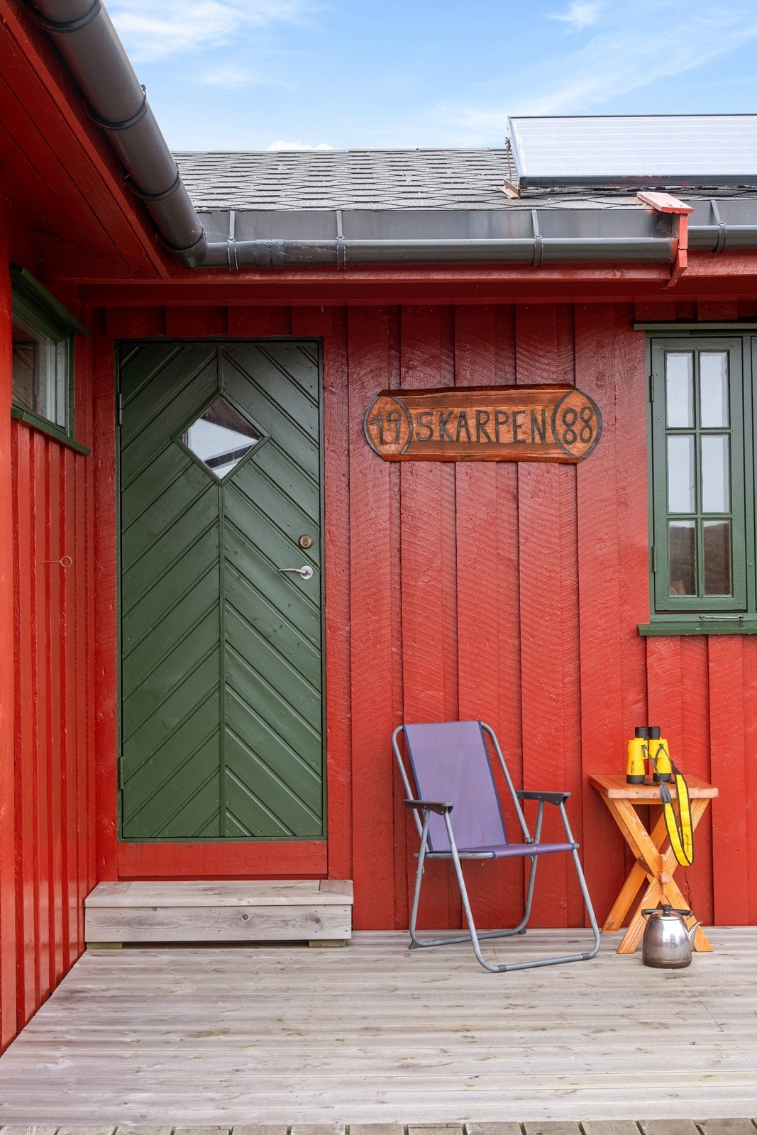 "Skarpen" anno 1988. Velkommen til visning! Galleribilde