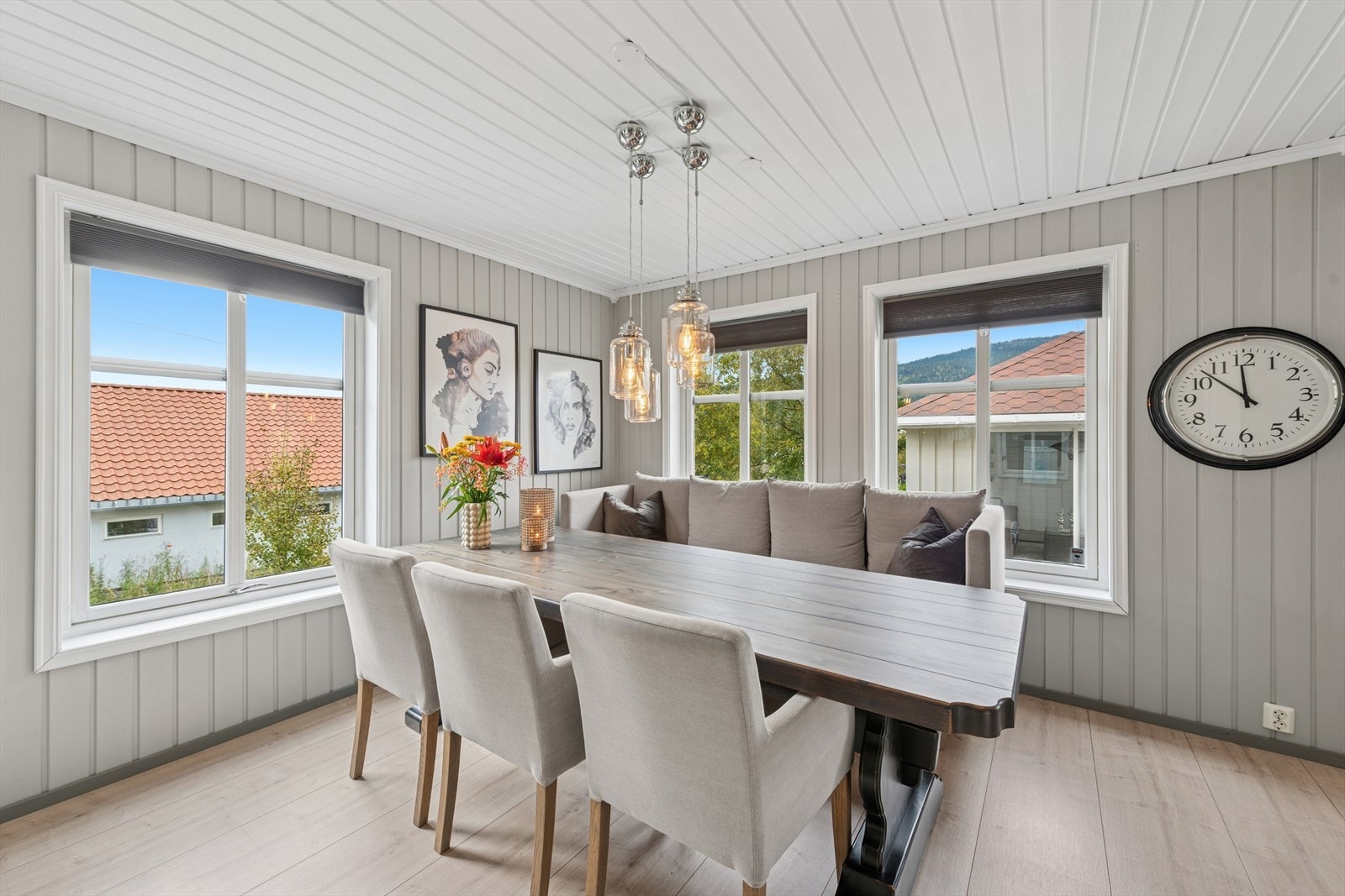 Spiseplassen er et naturlig samlingspunkt for måltider og sosiale lag. Galleribilde