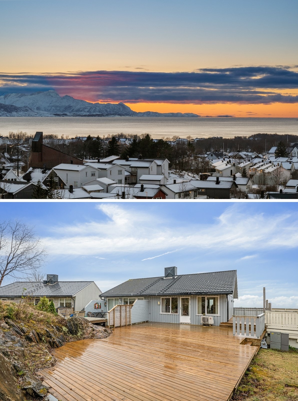 Her bor du med en slående utsikt utover Saltenfjorden og majestetiske Børvasstindan. Galleribilde