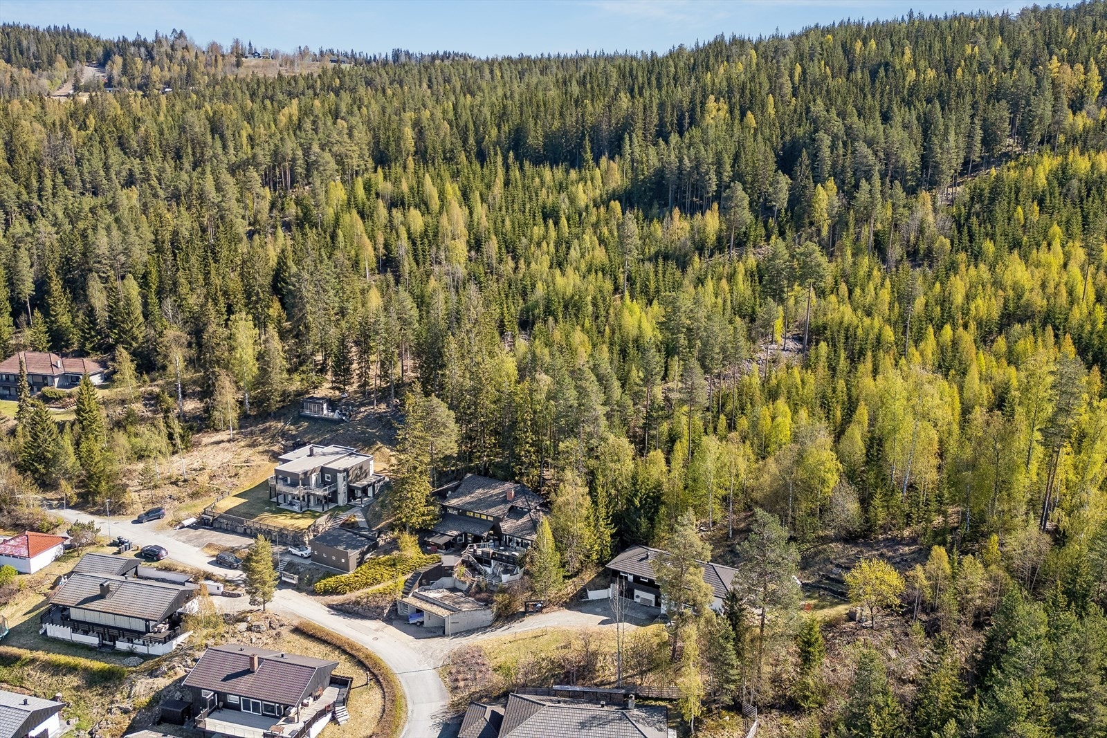 Her bor du med umiddelbar nærhet til flotte tur- og rekreasjonsområder, sommer som vinter. Galleribilde