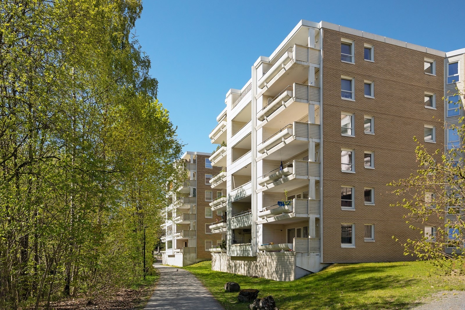 Fasade Hamangskogen 23. Galleribilde