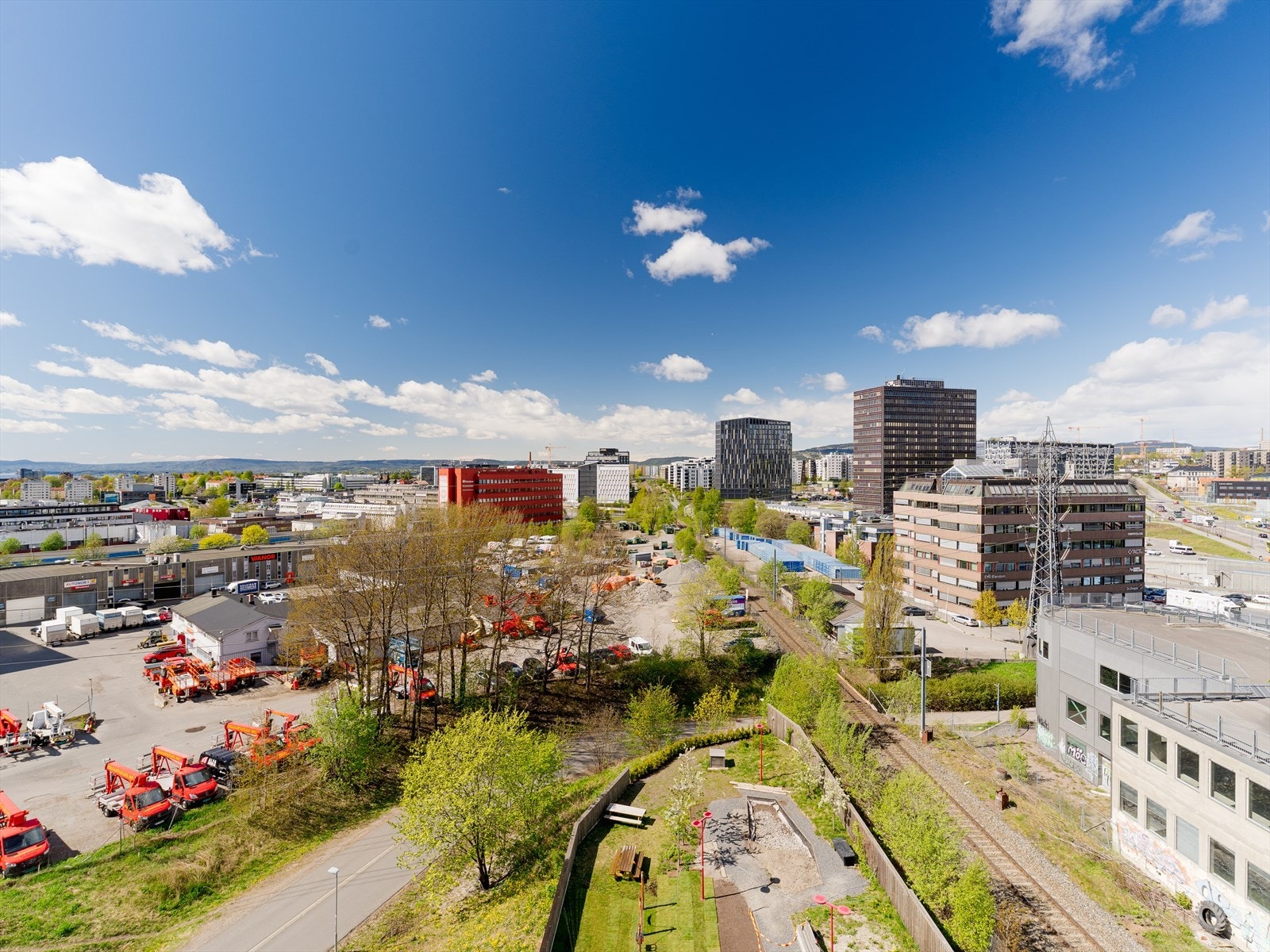 Området vil skape en dynamisk forbindelse mellom allerede etablerte Løren, Hasle og Ensjø. Galleribilde