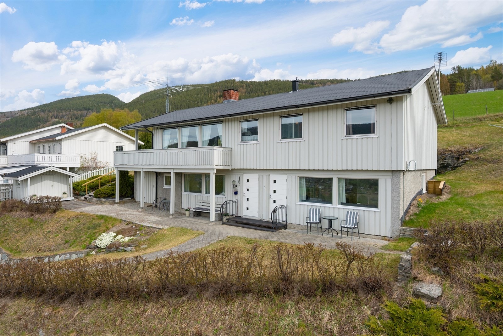Eneboligen ble oppført i 1977. Galleribilde