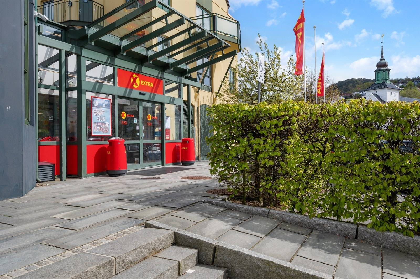 - Coop Extra ligger rett nede i gaten! - Galleribilde