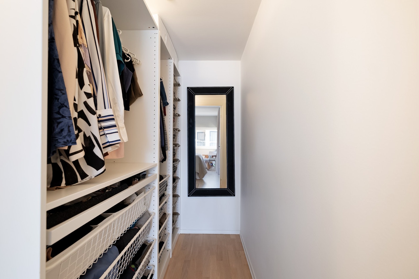 Perfekt som walk-in-closet. Galleribilde