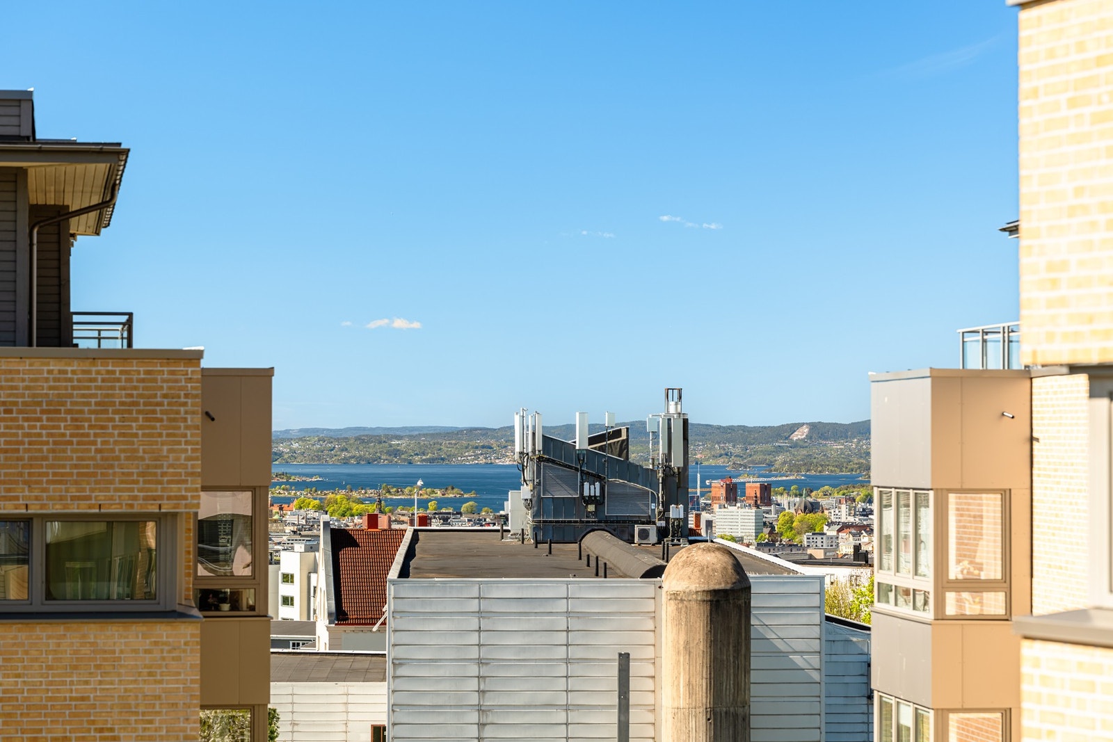 Flott utsikt. Galleribilde